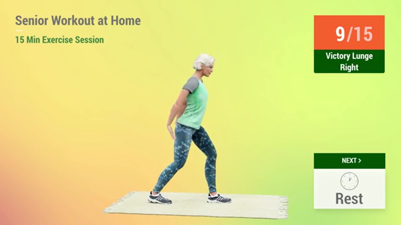 15 Min Senior Workout At Home - Over 60s and 70s Exercises