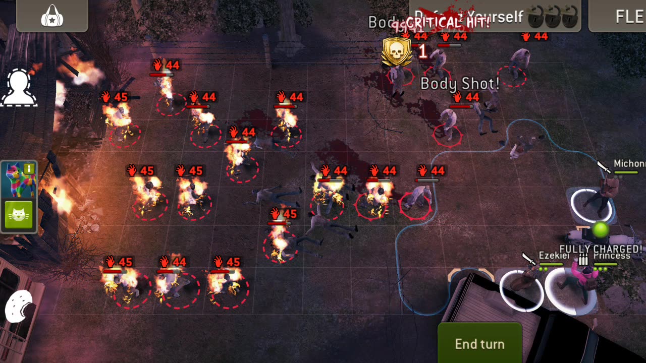 The Walking Dead No Man's Land Bonfire Round 42