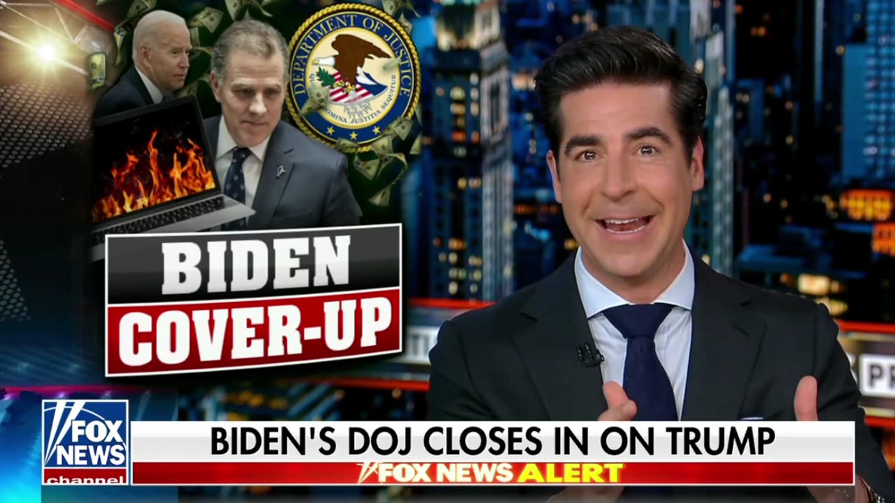 Jesse Watters on Biden: "With numbers this pathetic, I'd probably arrest my opponent too."