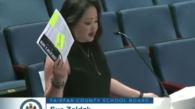 Asian Parent Against CRT At School Board Meeting