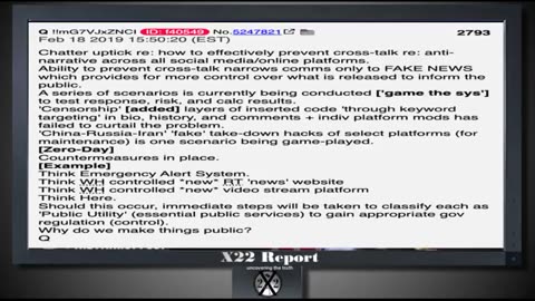 [DS] Attacks Will Intensify, Scavino Sends Message, Countermeasures In Place