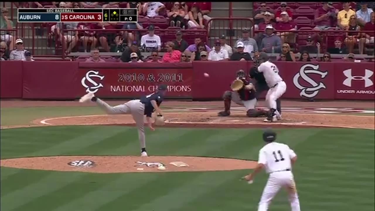 Baseball Highlights: Auburn 9, South Carolina 5