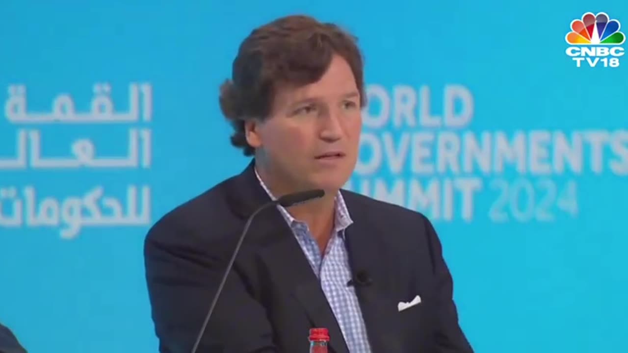 WOW: Tucker Carlson Drops TRUTH BOMB At World Government Summit