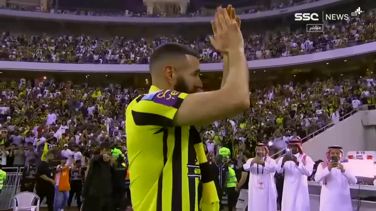 Cérémonie de présentation de Benzema Al-Ittihad || Karim Benzema presentation as Ittihad Player 2023