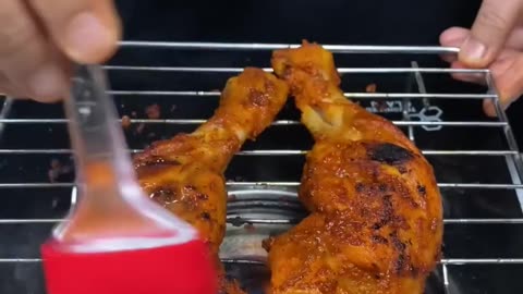 Tandoori chicken asmr cooking