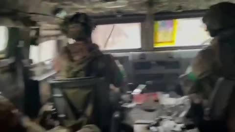 Inside Ukrainian APC