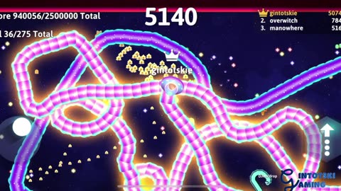 Snake.io - gintotski score 7,680