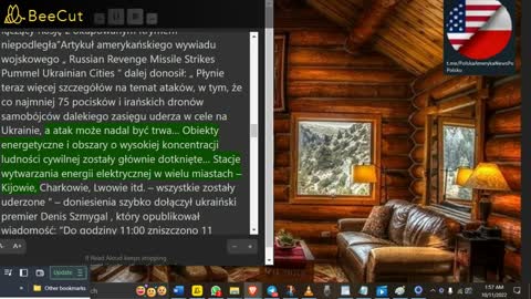 11 października 2022❌Granaty Putina - Ukraina Chcę żyć bez ciepła, elektryczności, wody i telefonów❌