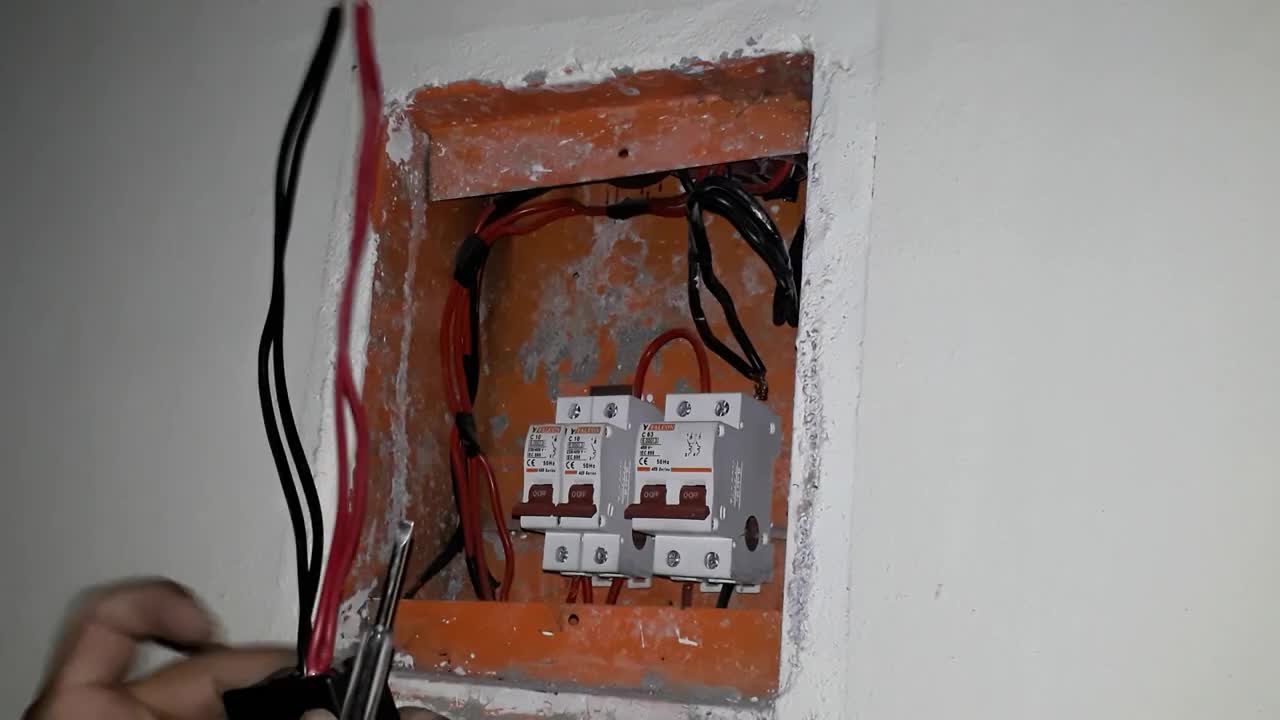 Digital AC Ampere_Volt_Watt Meter Installation