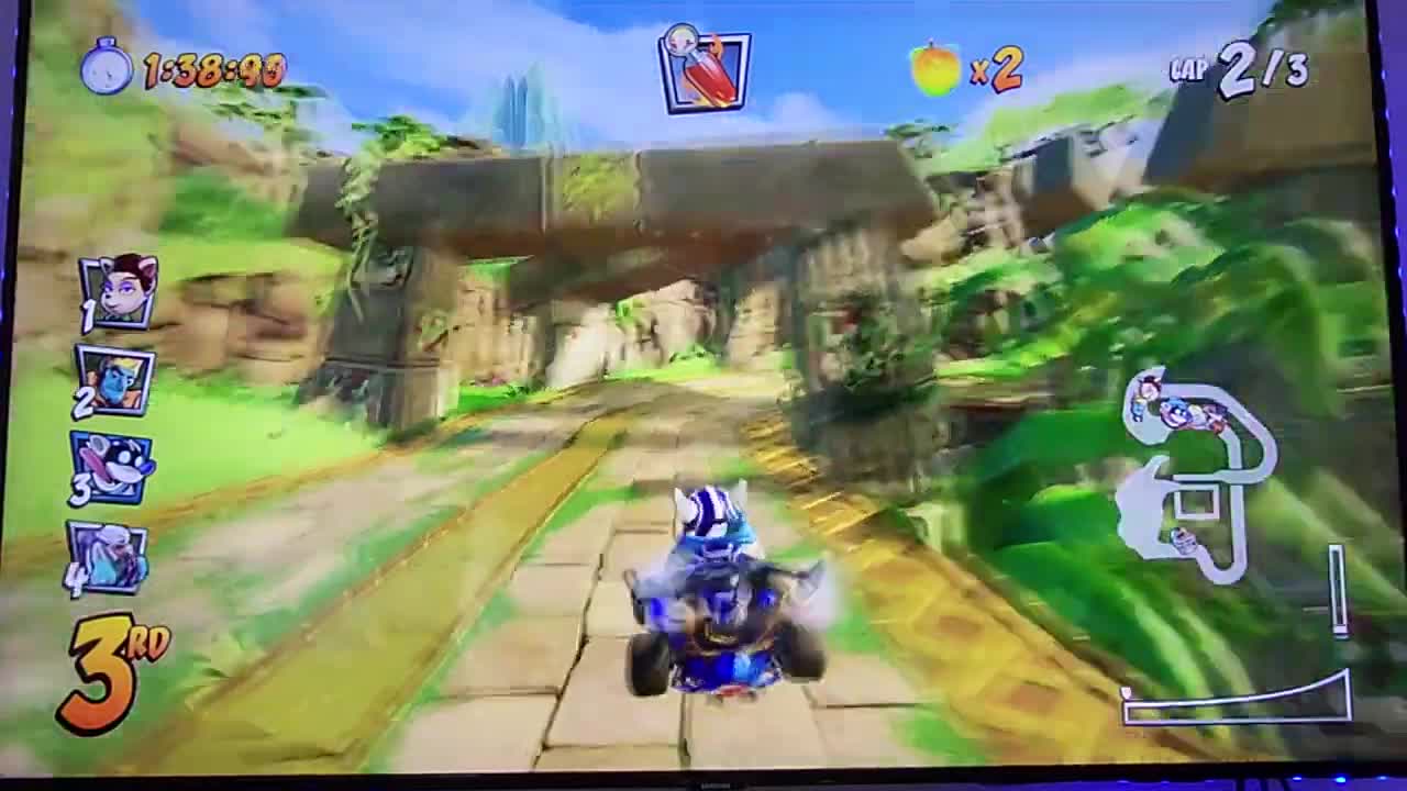 Ctr crash team racing xbox one gameplay