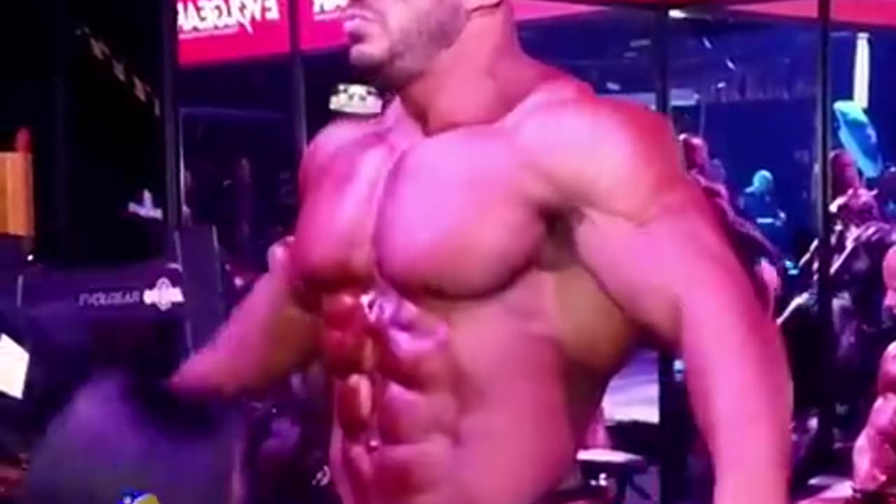 Ramy Getting Ready Backstage Short 373 Filten Fitness tv