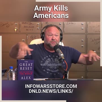 Alex Jones: The US Military Kills People Extra Judicially - 6/24/23