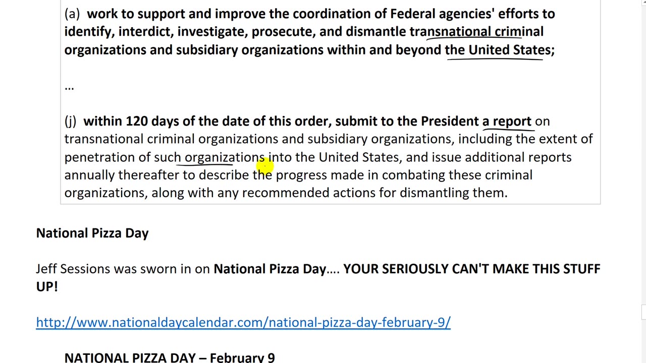 PizzaGate Part 11 Fake News, Search Trends, Jeff Sessions, #NationalPizzaDay, and MORE