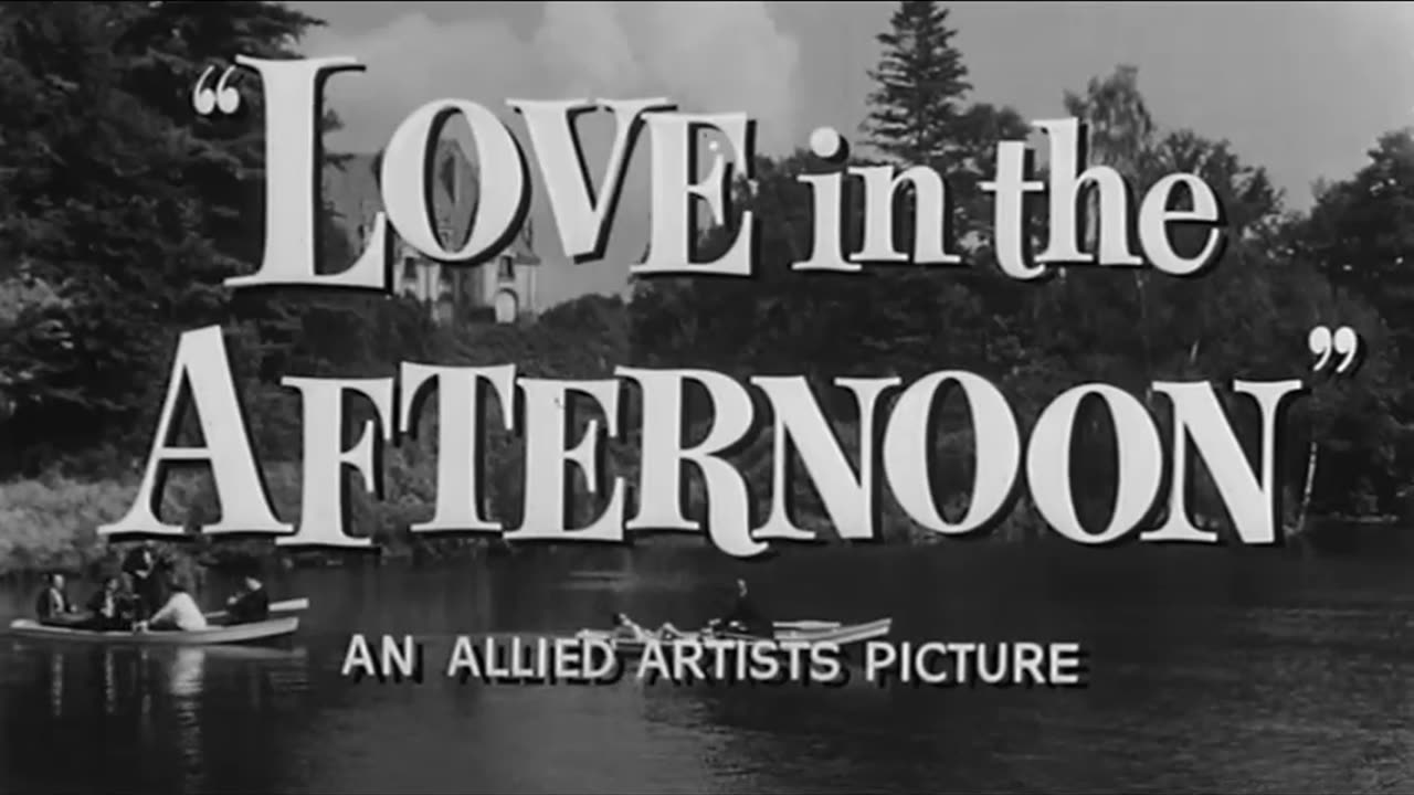 LOVE IN THE AFTERNOON trailer GARY COOPER, AUDREY HEPBURN
