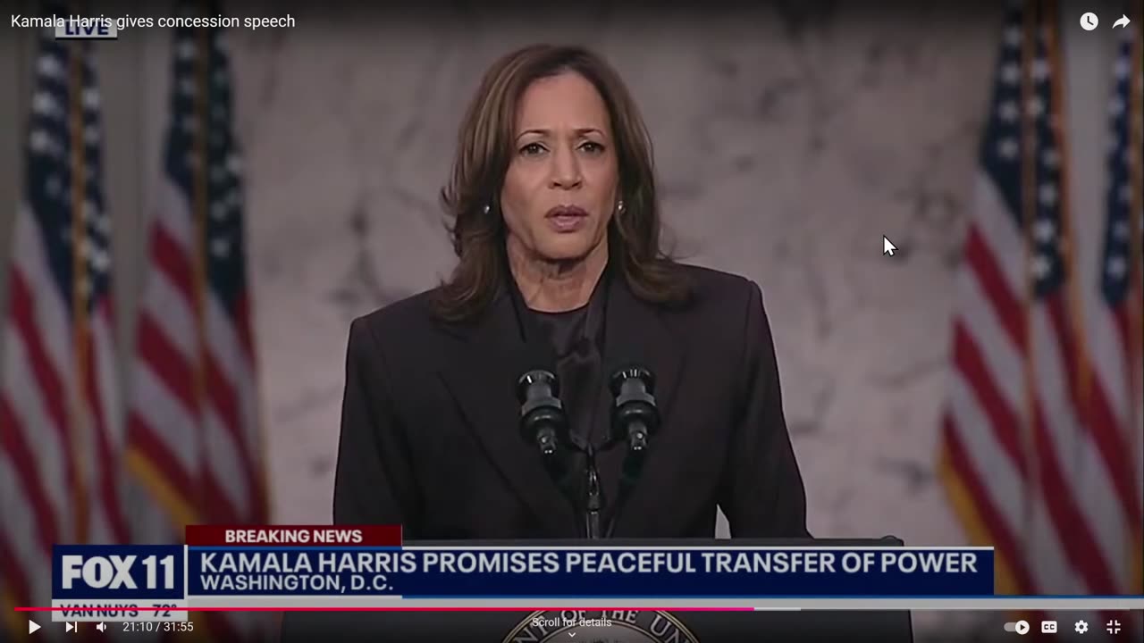 Roasting The Kamala Harris Concession Speech...Better Than Sex