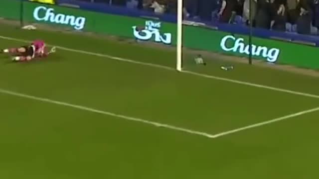 Amazing goal by the goalkeeper 😱😱😱 #goalkeeper #football