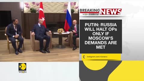 Russian President Vladimir Putin sets conditions to end Moscow's invasion in Ukraine | English News