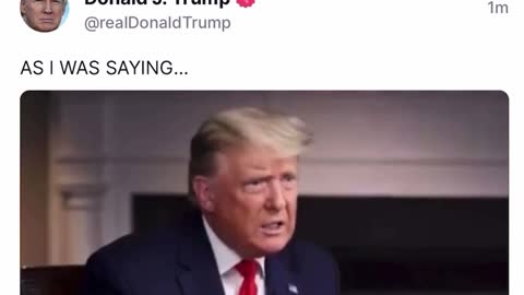 Trump was right as usual..