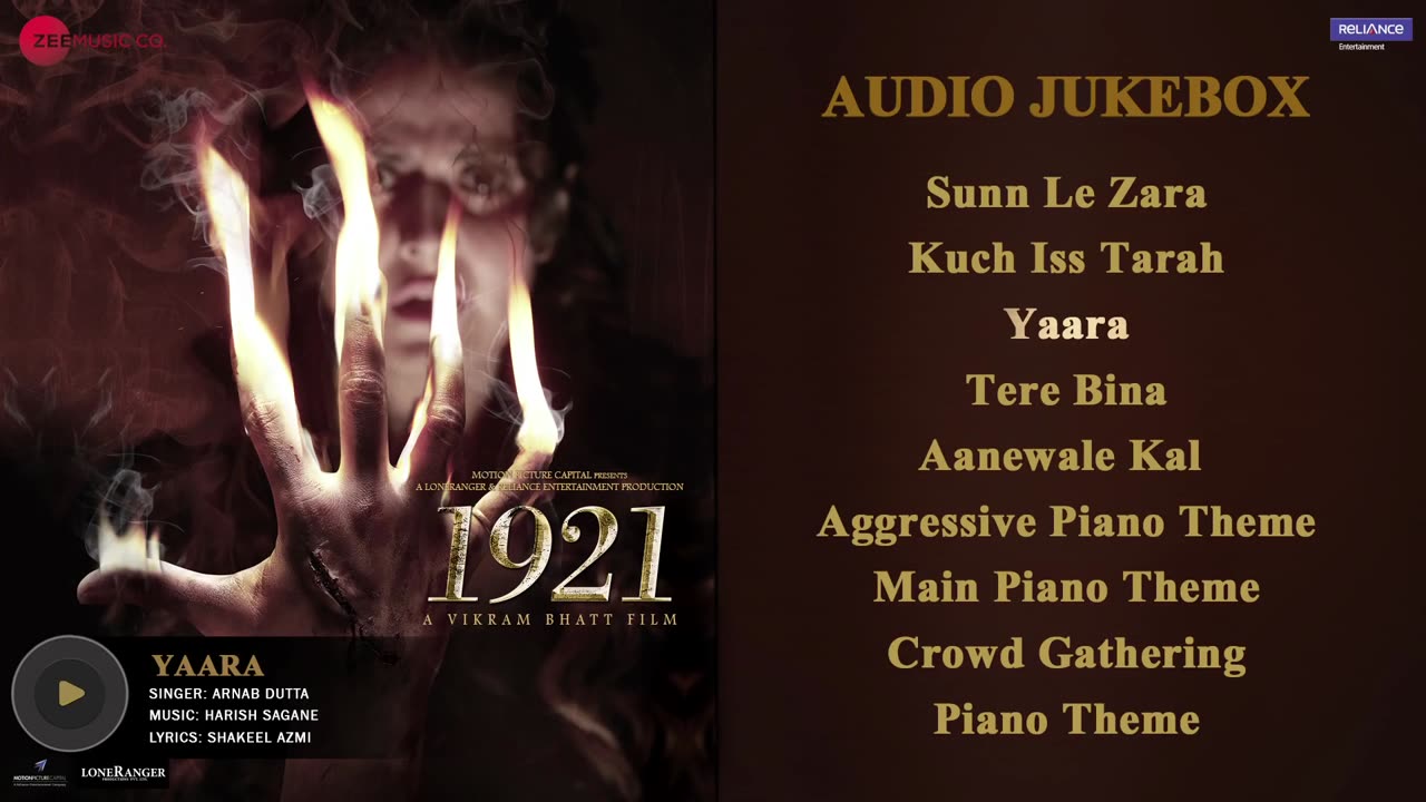 1921 - Full Movie Audio Jukebox | Zareen Khan & Karan Kundrra | Vikram Bhatt