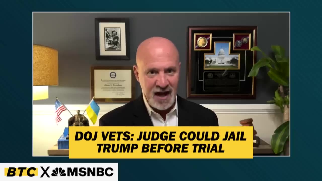 Trump dares judge to jail pending