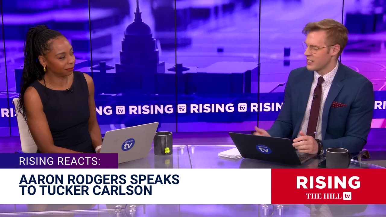 Aaron Rodgers On Tucker Carlson X Show:Vladmir Putin SMARTER Than Joe Biden