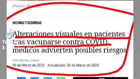 Problemas por vacunas covid. 1