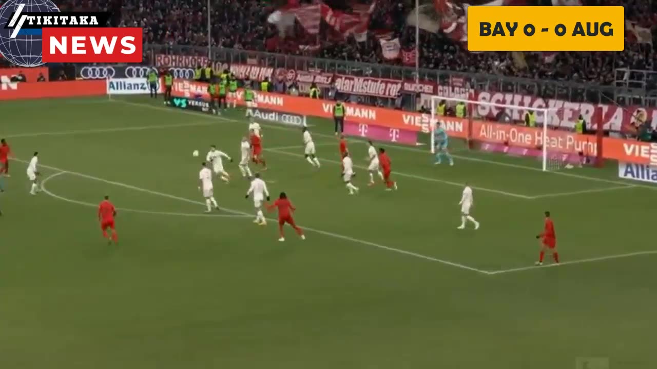 THRILLER! Bayern Munich 3 vs 0 FC Augsburg. HARRY KANE HAT-TRICK