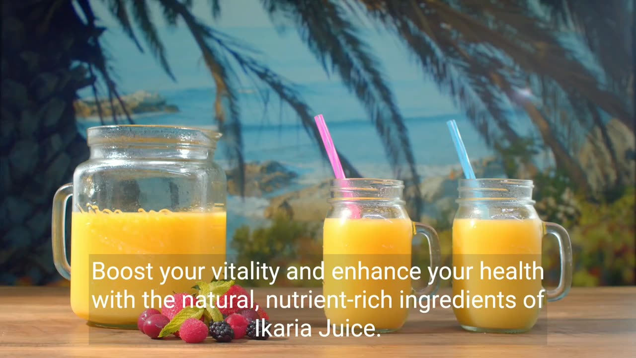 "A Sip of Vitality - Ikaria Juice