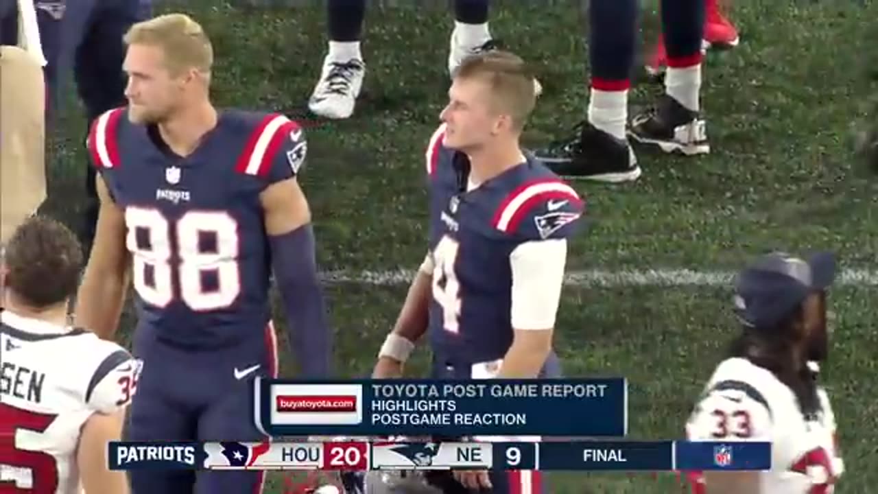 Houston Texans vs. New England Patriots | 2023 Preseason Week 1 Game Highlights