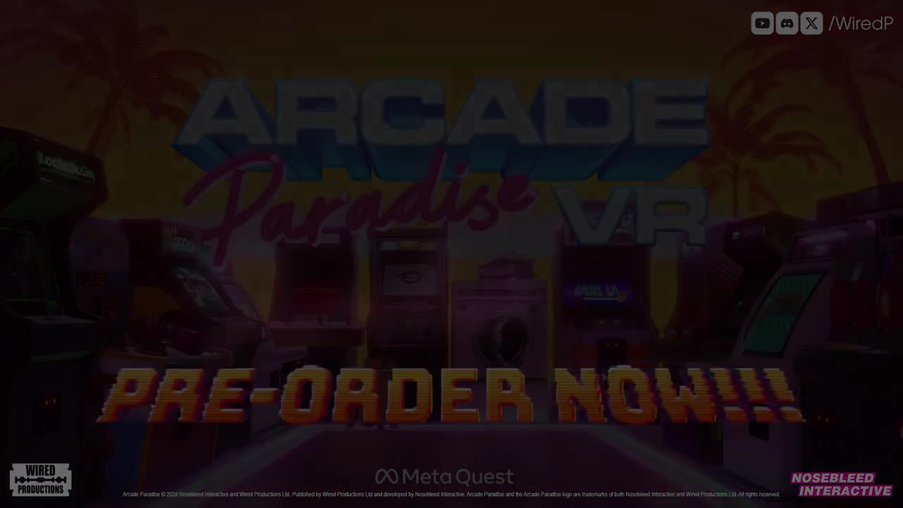 Arcade Paradise VR - Official Mixed Reality Trailer