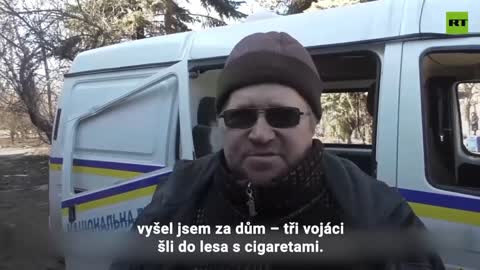 Obyvatel Mariupolu vypovídá o řádění praporu Azov