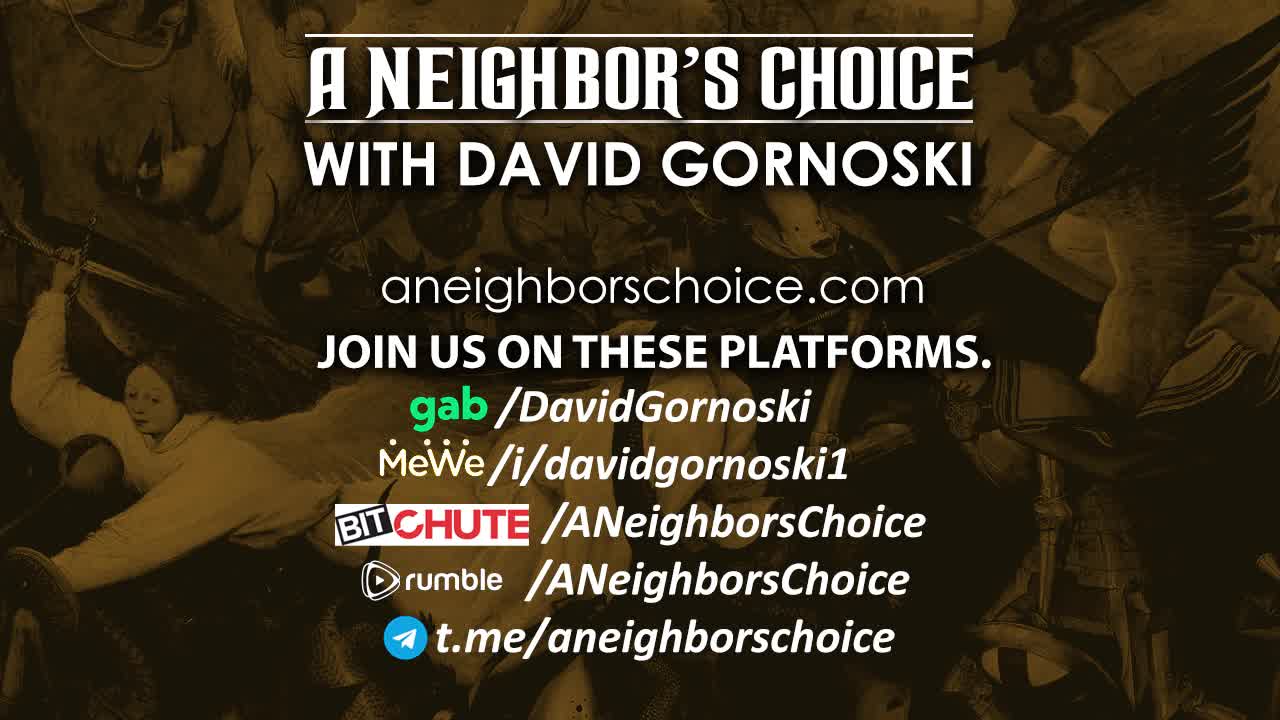 Michael Rectenwald Joins - A Neighbor's Choice LIVE 9-3-21