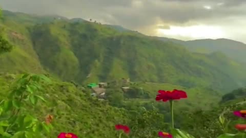 Abbottabad chairlift restaurant view