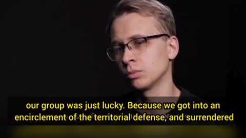 Military doctor Daniil Pshenichny, speaks about his time as a captive