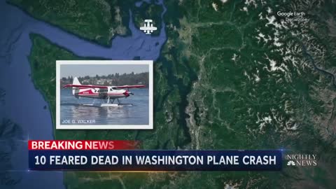 Coast Guard Suspends Search For Plane Crash Victims Off Washington State Coast