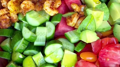 Replying to @lucklessfish HEIRLOOM TOMATO AND WATERMELON SALAD 😍