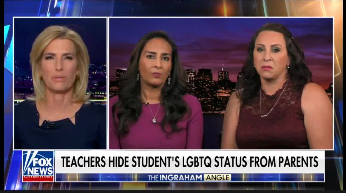 Transgender Indoctrination in CA School - Laura Ingraham Angle