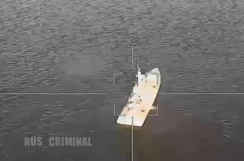 🛩🇬🇧UAV "Lancet" strikes the boat of the Navy🇺🇦🏴‍☠️