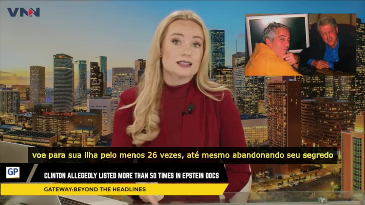 Bill Clinton teria sido citado mais de 50 vezes em documentos judiciais de Jeffrey Epstein
