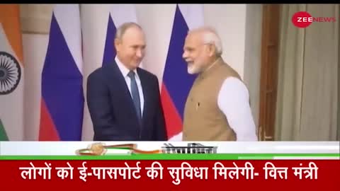 Modi's green signal to Putin.