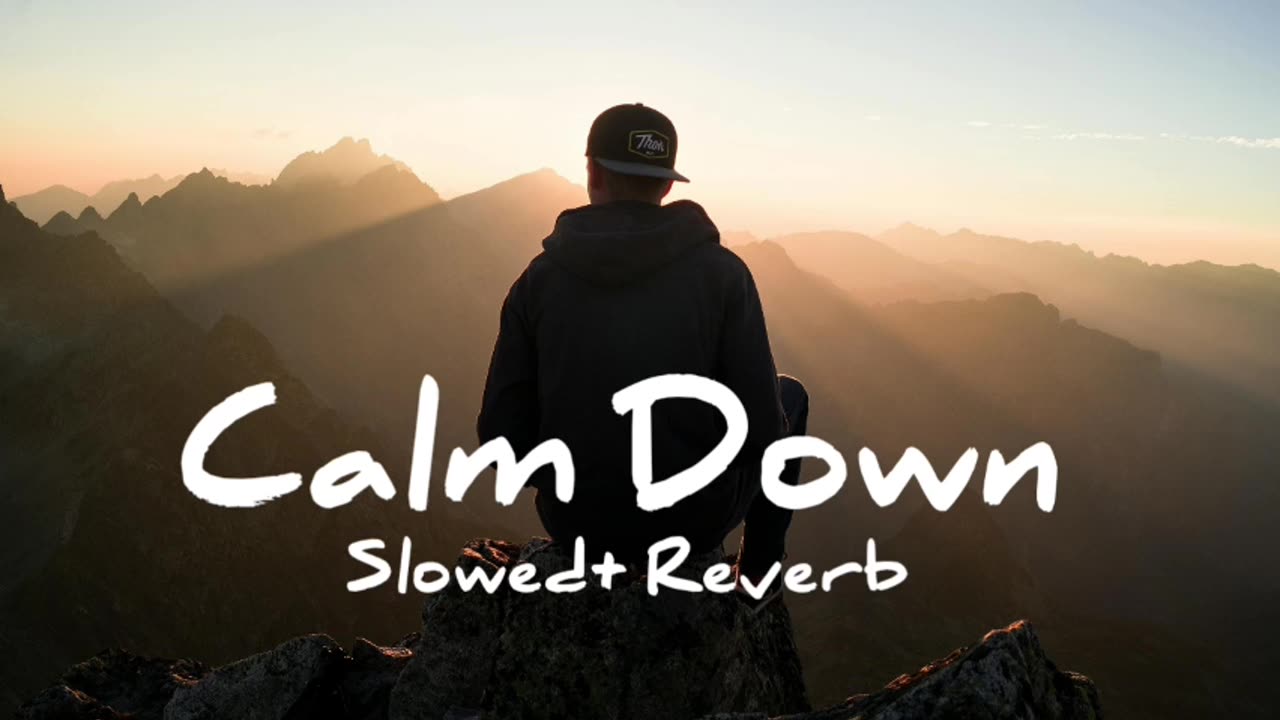 Calm Down - Rema, Selena Gomez (Slowed + Reverb) Song 💙🥰 #lofi #viralvideo #lofimusic