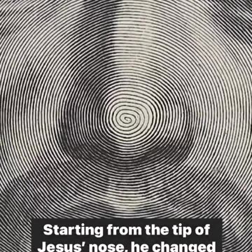 The Face of Christ (1649) is an engraving by the French artist Claude Mellan (1598-1688).