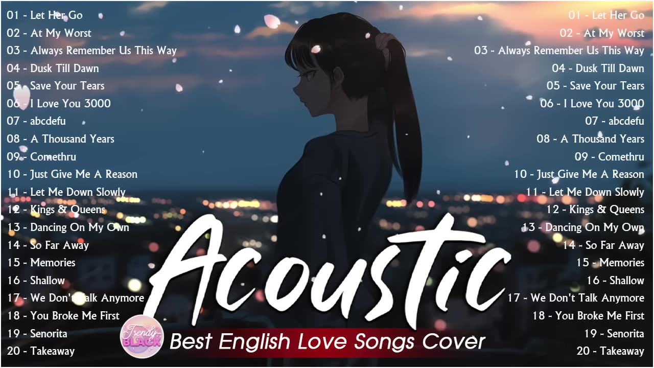 Best Chill Acoustic Love Songs Playlist 2024 ❤️ Soft Acoustic Cover Popular Love Songs Of All Time