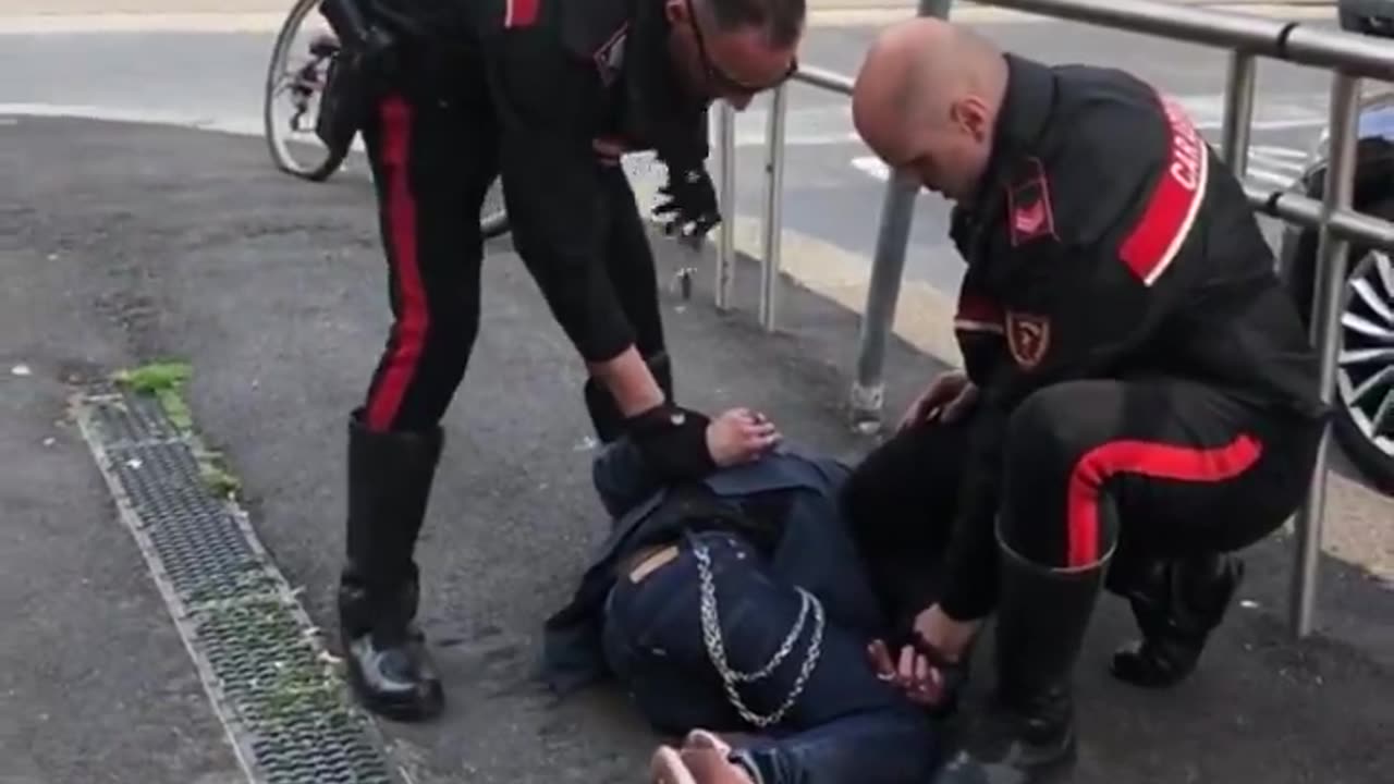 The usual suspect in Italy wounds one person with a knife