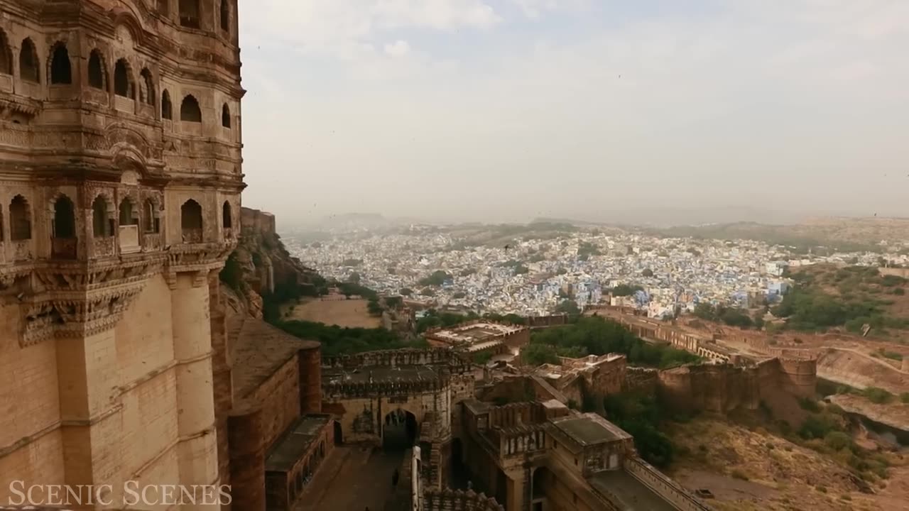 India In 4K - Incredible Scenes Of India - Scenic Relaxation Film