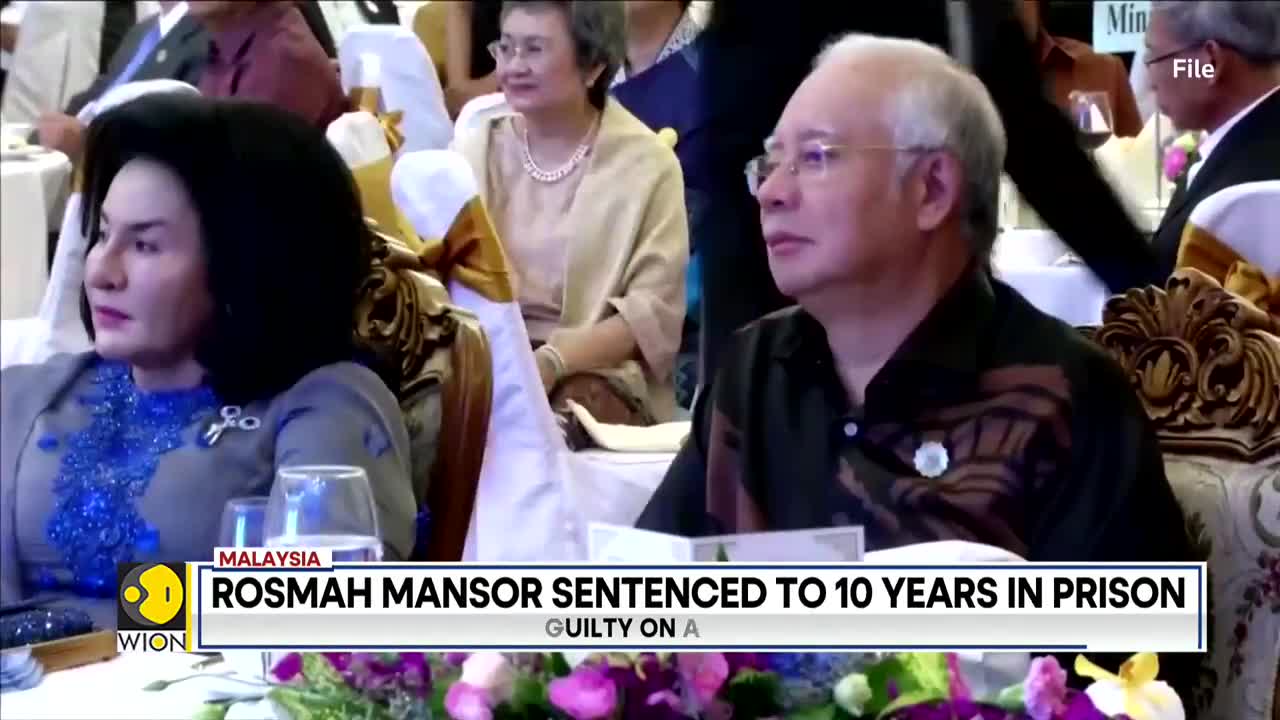 Malaysia's former PM Najib Razak's wife gets 10 years jail for corruption| Latest English News| WION