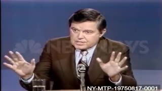 On August 17, 1975 Senator Frank Church appeared on NBC's