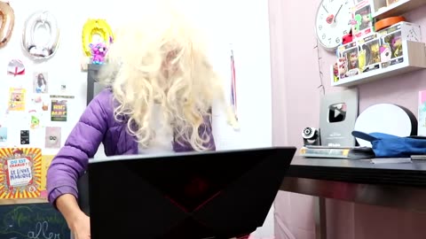 LILY VEUT DEVENIR COMME WEJDENE ! ON REFAIT UN CLIP !