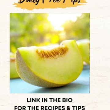 "Honeydew Melon: Sweet and Refreshing Wellness in Every Bite 🍈"