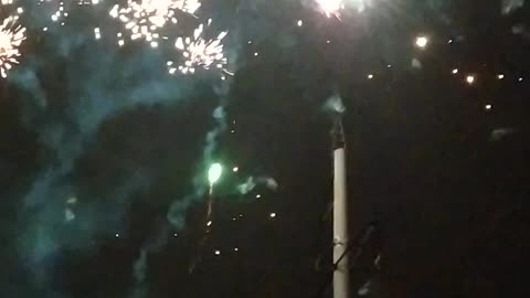 New year firework